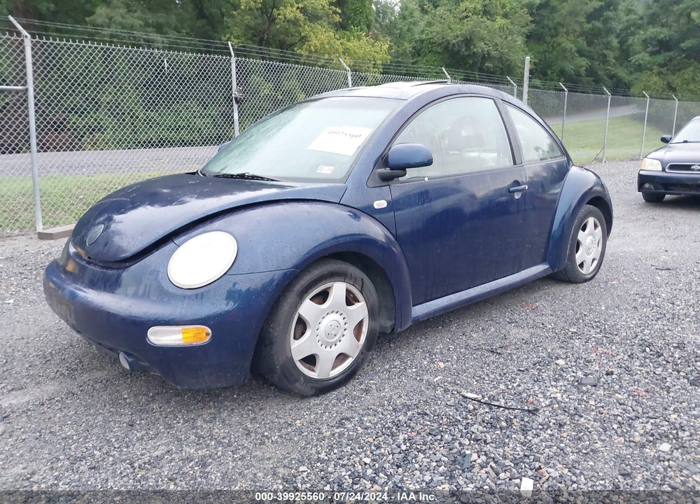 1999 VOLKSWAGEN NEW BEETLE GLS VIN: 3VWCC21C0XM460174