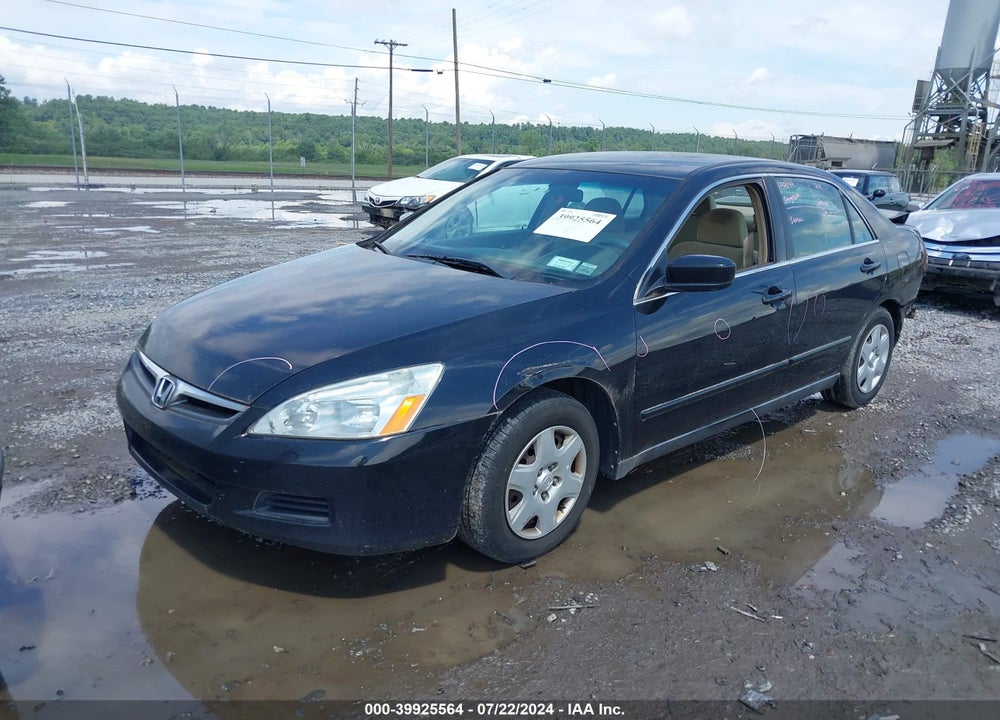 2007 HONDA ACCORD 2.4 LX VIN: 1HGCM56477A102233