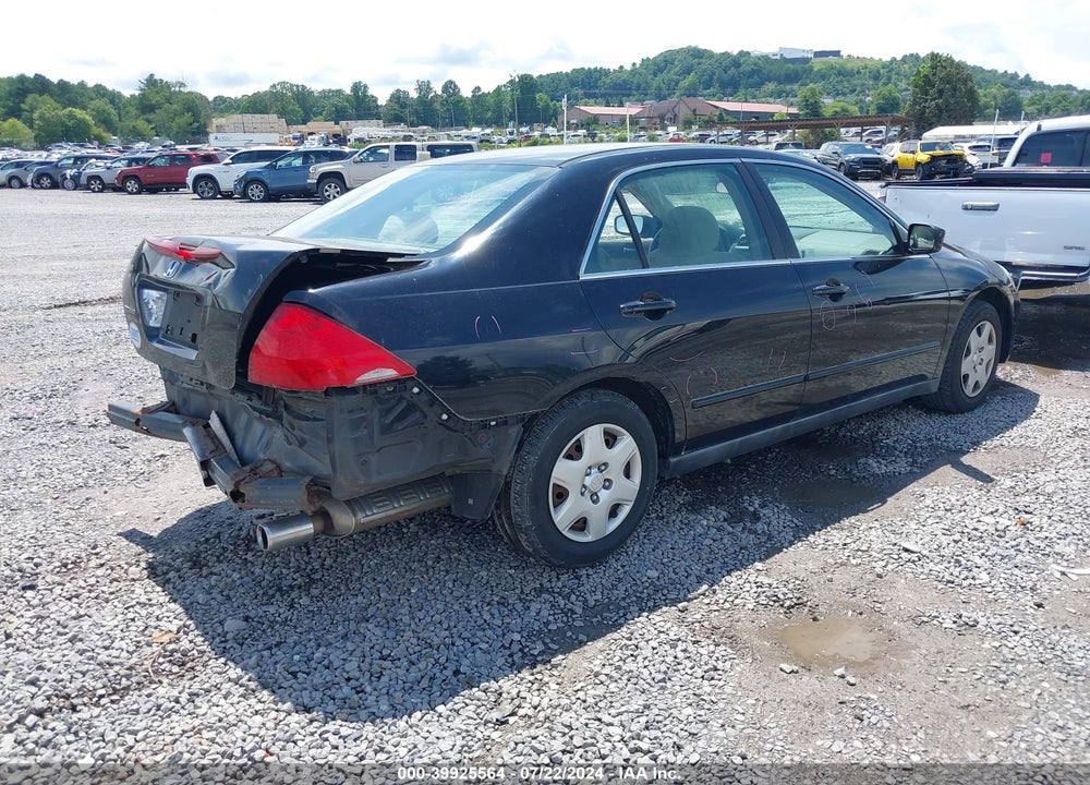 2007 HONDA ACCORD 2.4 LX VIN: 1HGCM56477A102233