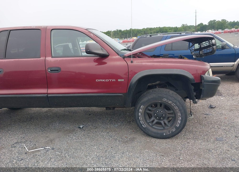2002 DODGE DAKOTA SLT VIN: 1B7HG48N42S670986