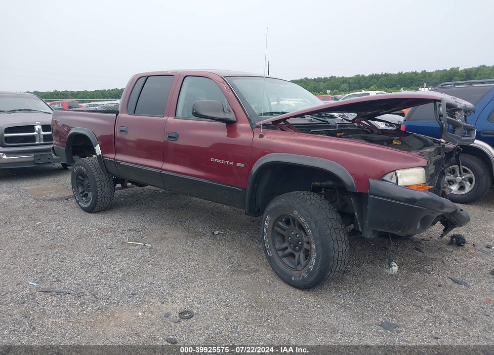 2002 DODGE DAKOTA SLT VIN: 1B7HG48N42S670986