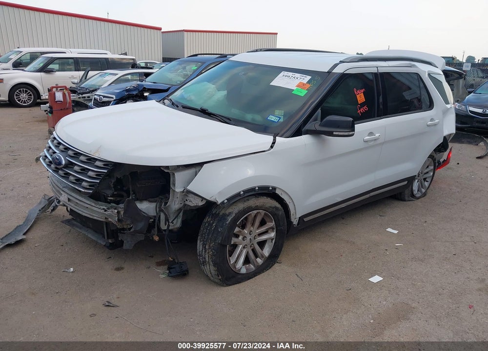 2016 FORD EXPLORER XLT VIN: 1FM5K7D89GGC84976