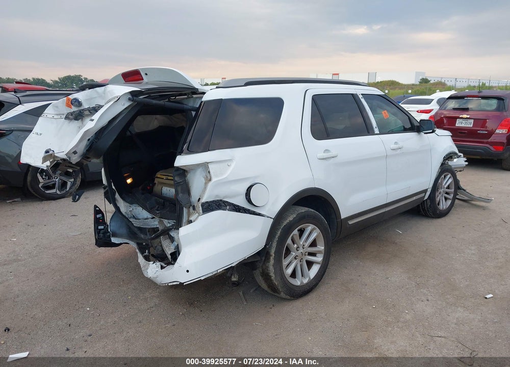 2016 FORD EXPLORER XLT VIN: 1FM5K7D89GGC84976