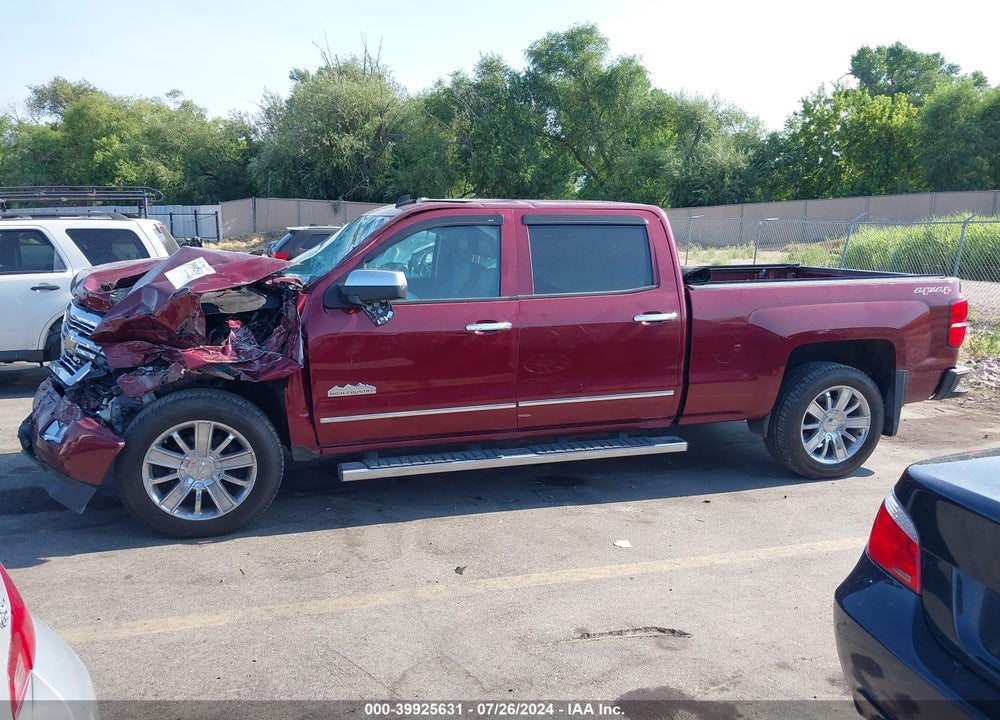 2014 CHEVROLET SILVERADO 1500 HIGH COUNTRY VIN: 3GCUKTEJ2EG305582