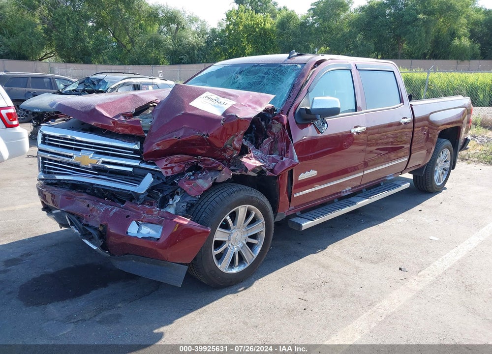 2014 CHEVROLET SILVERADO 1500 HIGH COUNTRY VIN: 3GCUKTEJ2EG305582