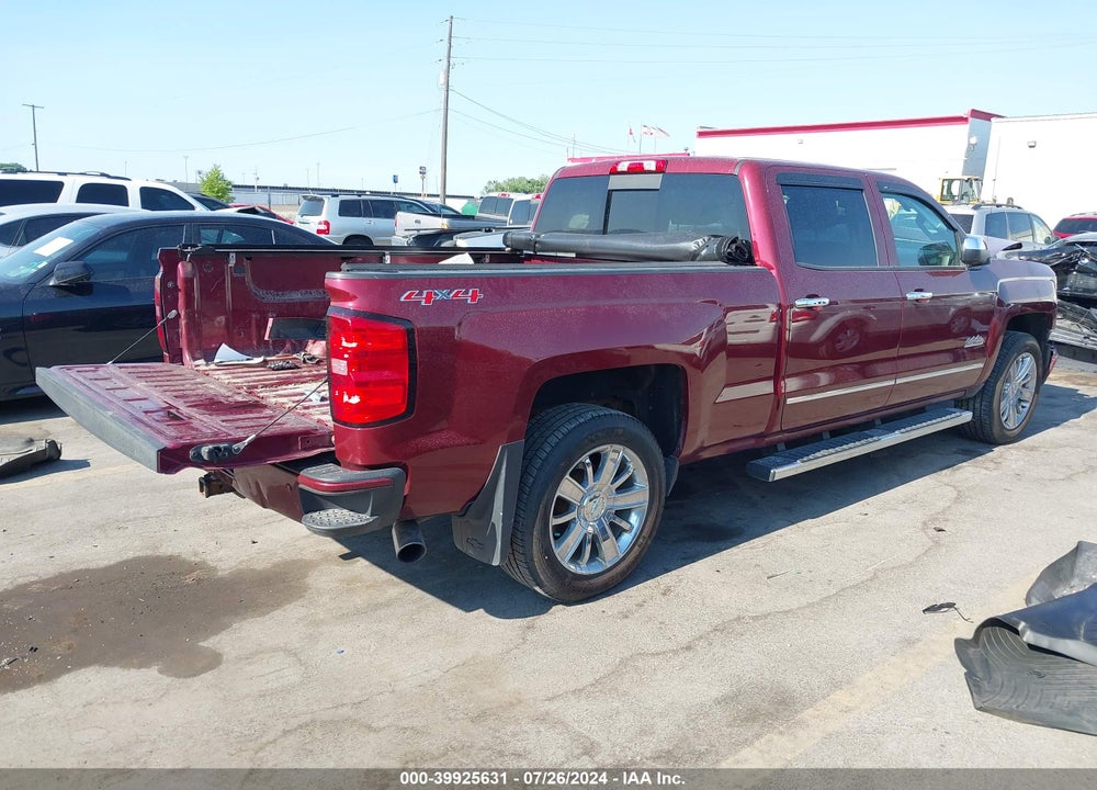 2014 CHEVROLET SILVERADO 1500 HIGH COUNTRY VIN: 3GCUKTEJ2EG305582