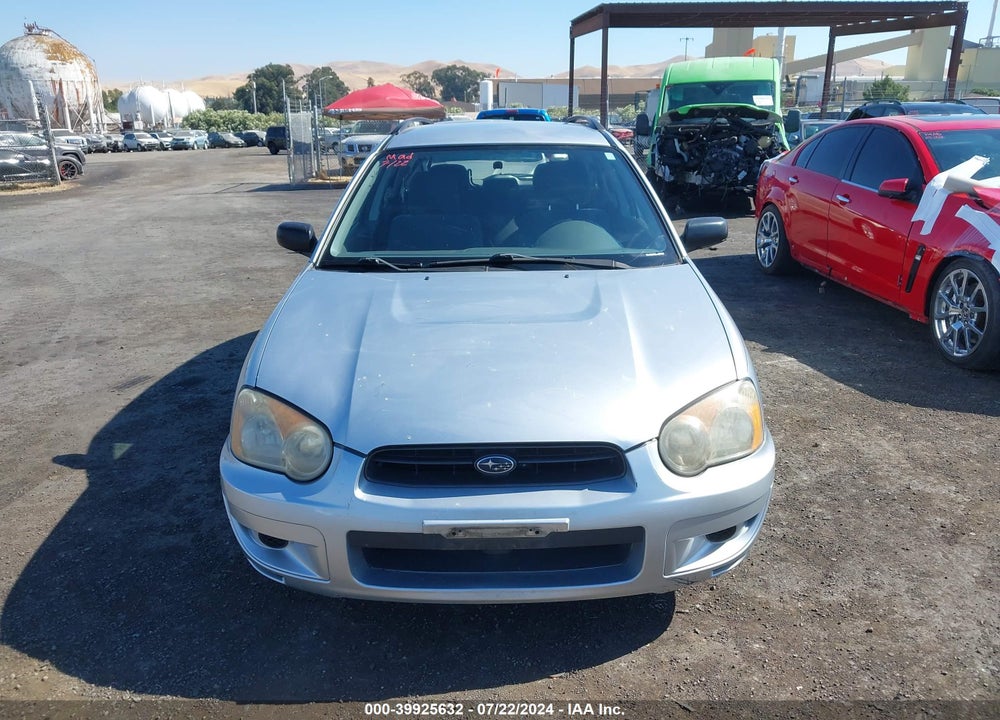 2004 SUBARU IMPREZA 2.5TS VIN: JF1GG65504H804118