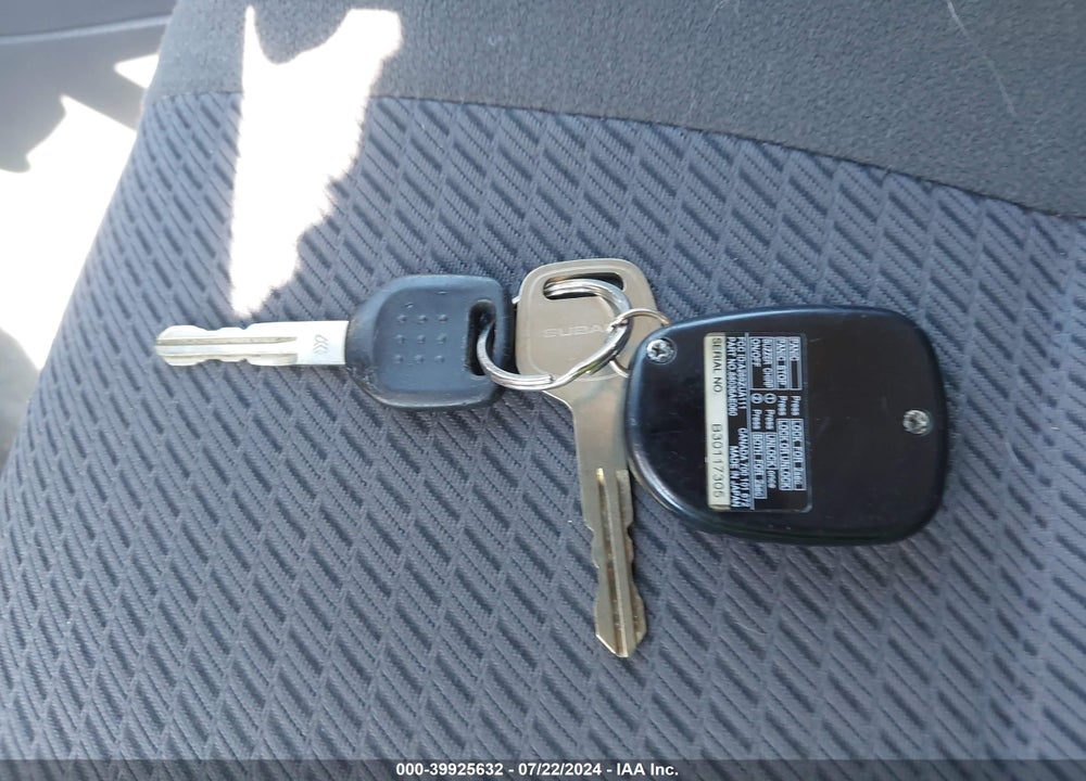 2004 SUBARU IMPREZA 2.5TS VIN: JF1GG65504H804118