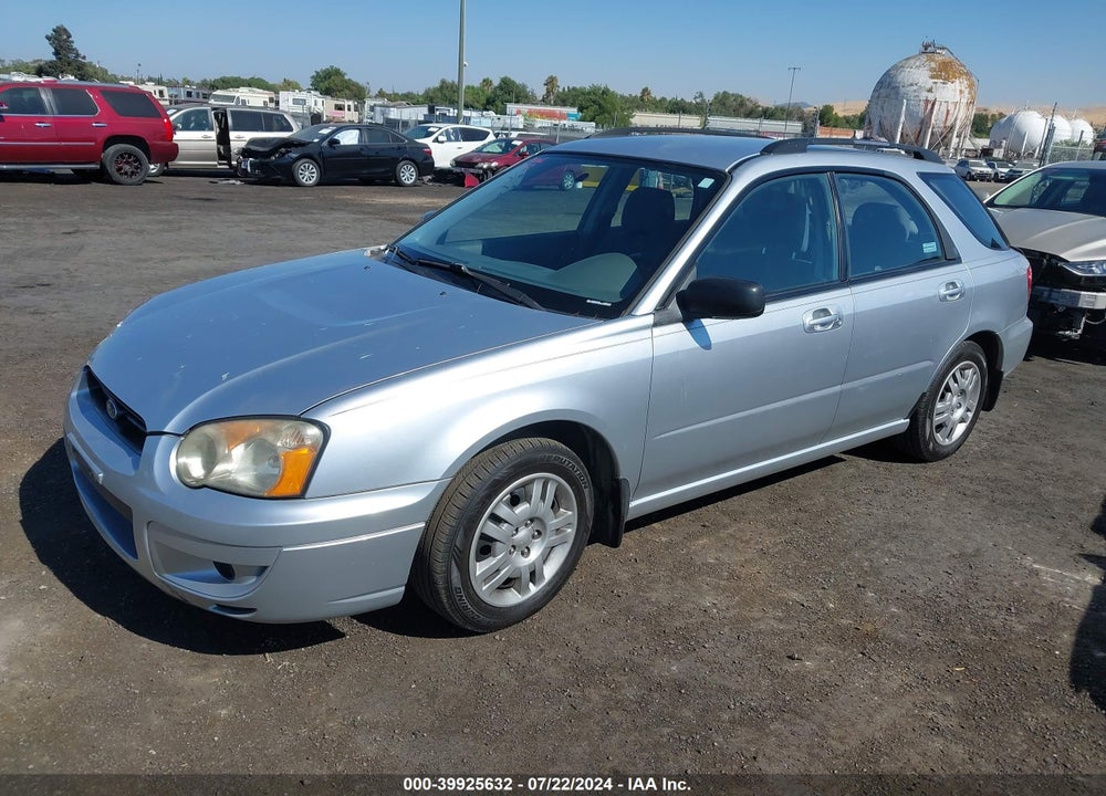 2004 SUBARU IMPREZA 2.5TS VIN: JF1GG65504H804118