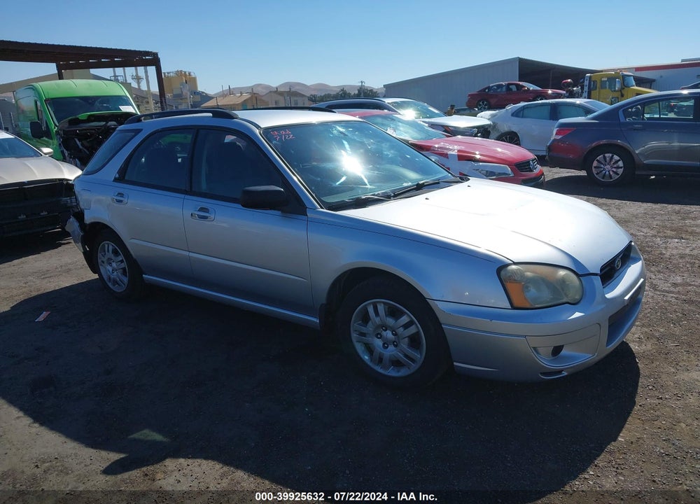 2004 SUBARU IMPREZA 2.5TS VIN: JF1GG65504H804118