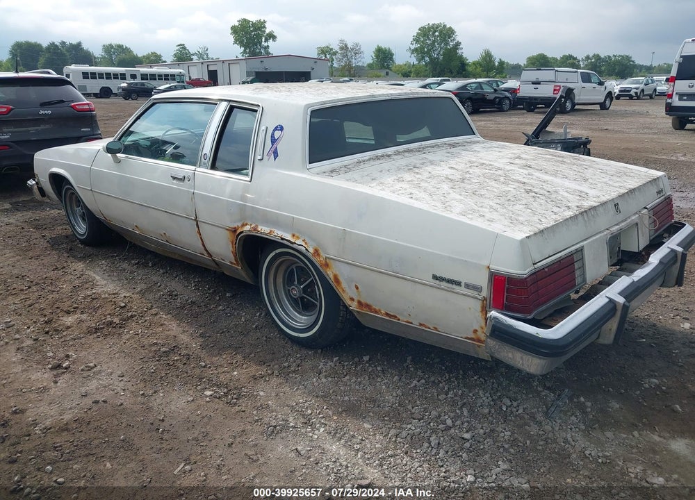 1983 BUICK LESABRE LIMITED VIN: 1G4AP37Y5DH455474