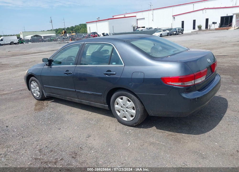 2003 HONDA ACCORD 2.4 LX VIN: 1HGCM56493A120436