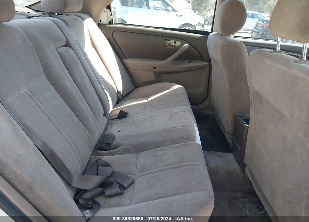 1998 TOYOTA CAMRY LE VIN: JT2BG22K1W0195784