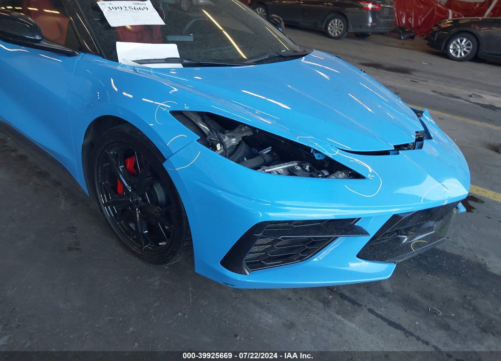 2021 CHEVROLET CORVETTE STINGRAY RWD 1LT VIN: 1G1YA2D43M5110258