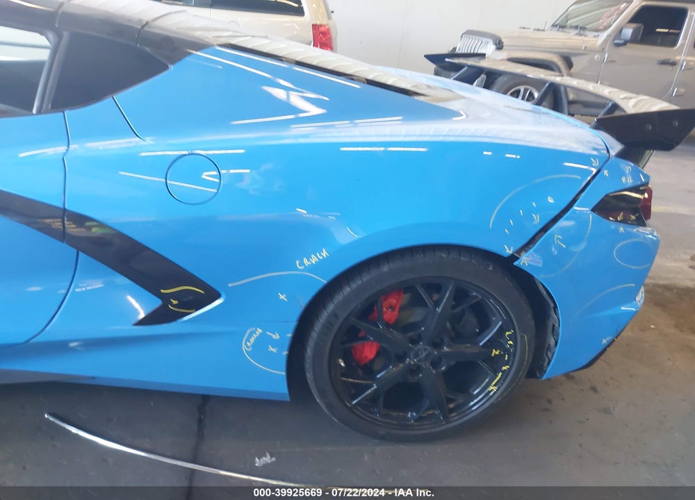 2021 CHEVROLET CORVETTE STINGRAY RWD 1LT VIN: 1G1YA2D43M5110258