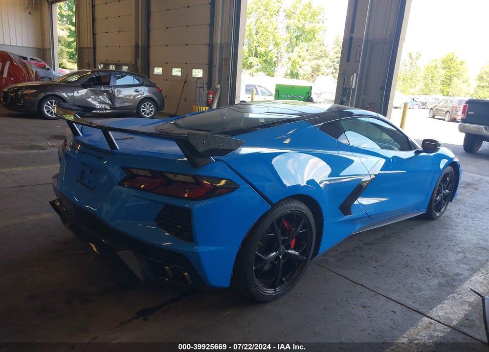 2021 CHEVROLET CORVETTE STINGRAY RWD 1LT VIN: 1G1YA2D43M5110258