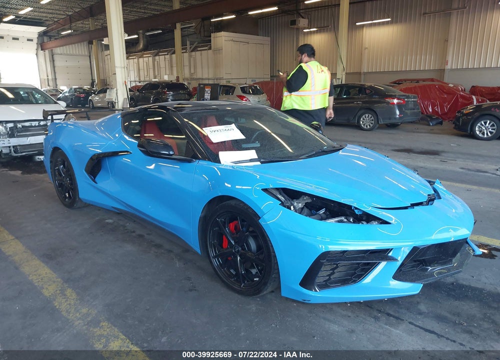 2021 CHEVROLET CORVETTE STINGRAY RWD 1LT VIN: 1G1YA2D43M5110258