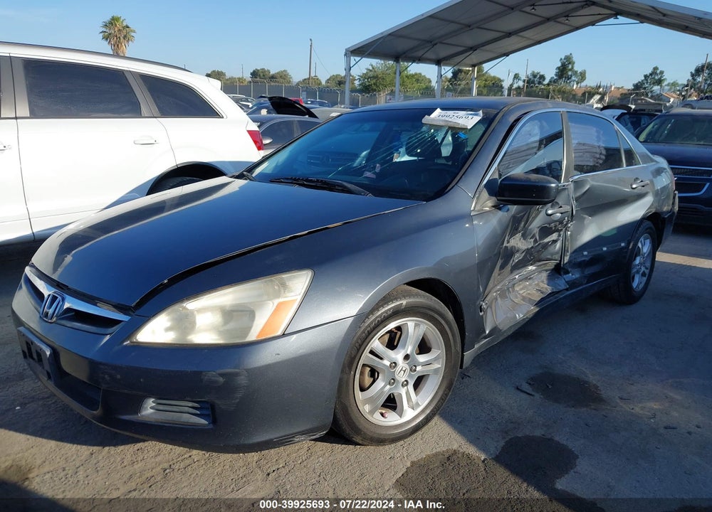 2007 HONDA ACCORD 2.4 LX VIN: JHMCM56497C025978