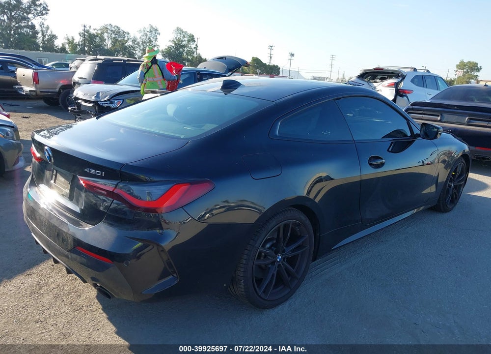 2021 BMW 430I VIN: WBA53AP08MCF80742