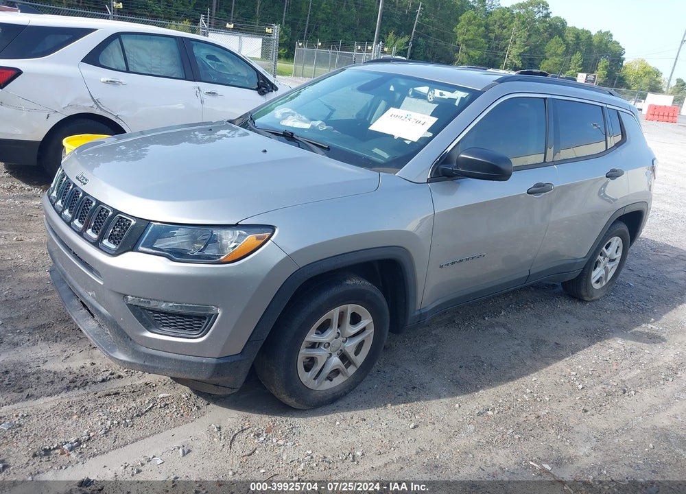 2020 JEEP COMPASS SPORT FWD VIN: 3C4NJCAB7LT150845