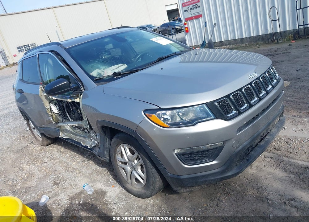 2020 JEEP COMPASS SPORT FWD VIN: 3C4NJCAB7LT150845