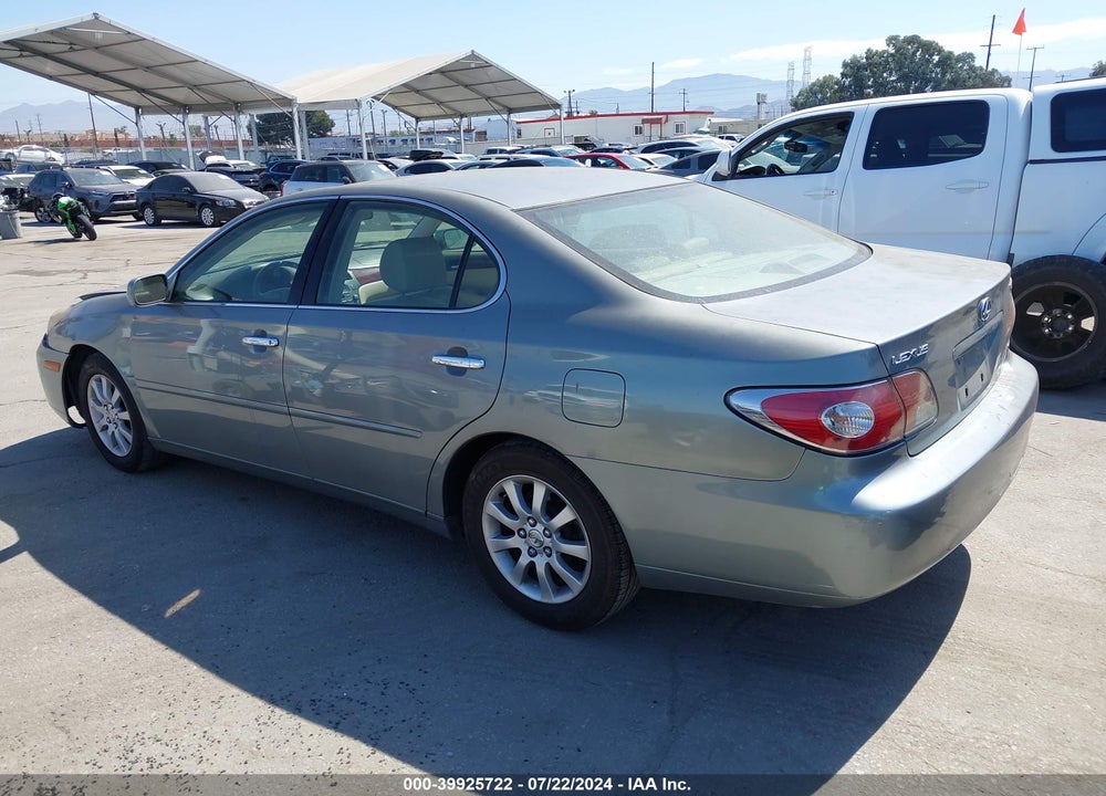 2003 LEXUS ES 300 VIN: JTHBF30G330126538