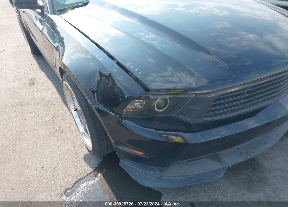 2011 FORD MUSTANG V6 PREMIUM VIN: 1ZVBP8AM0B5162315