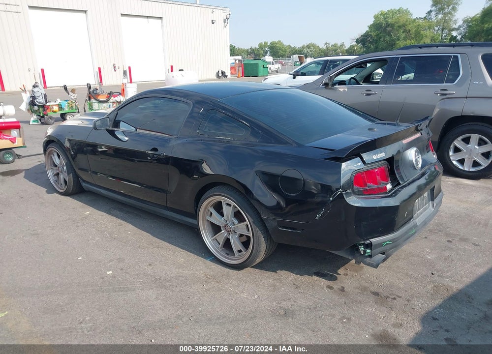 2011 FORD MUSTANG V6 PREMIUM VIN: 1ZVBP8AM0B5162315