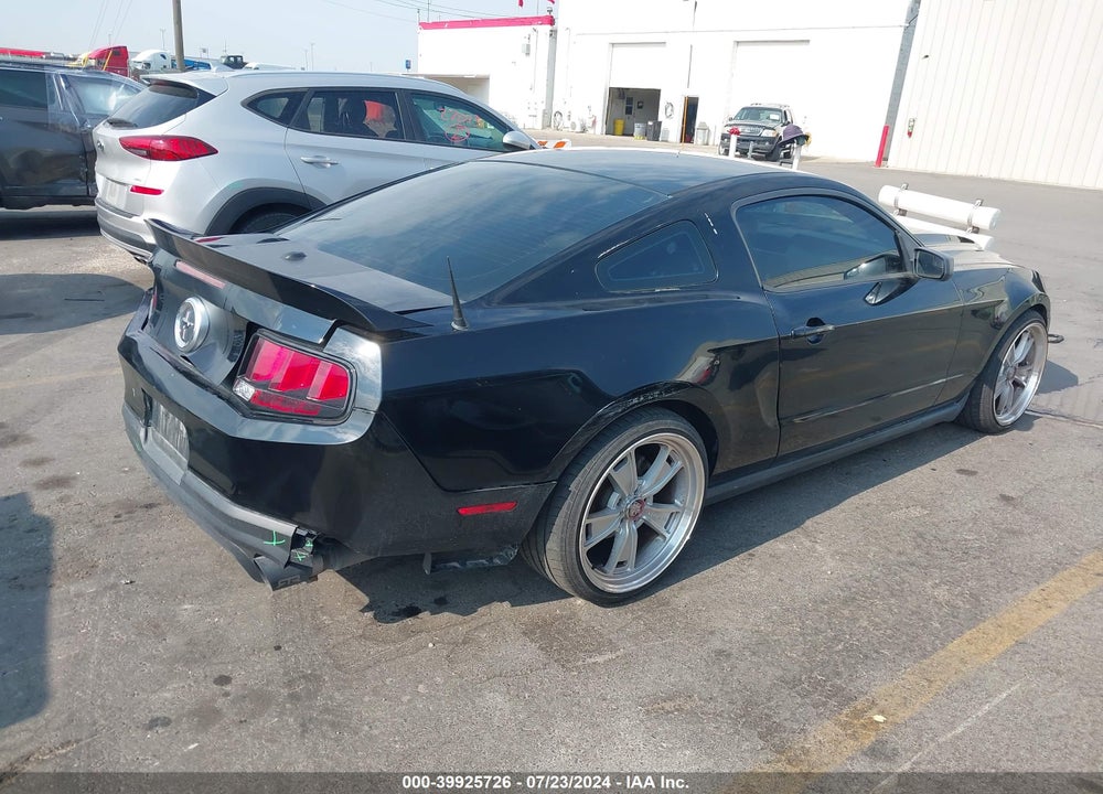 2011 FORD MUSTANG V6 PREMIUM VIN: 1ZVBP8AM0B5162315
