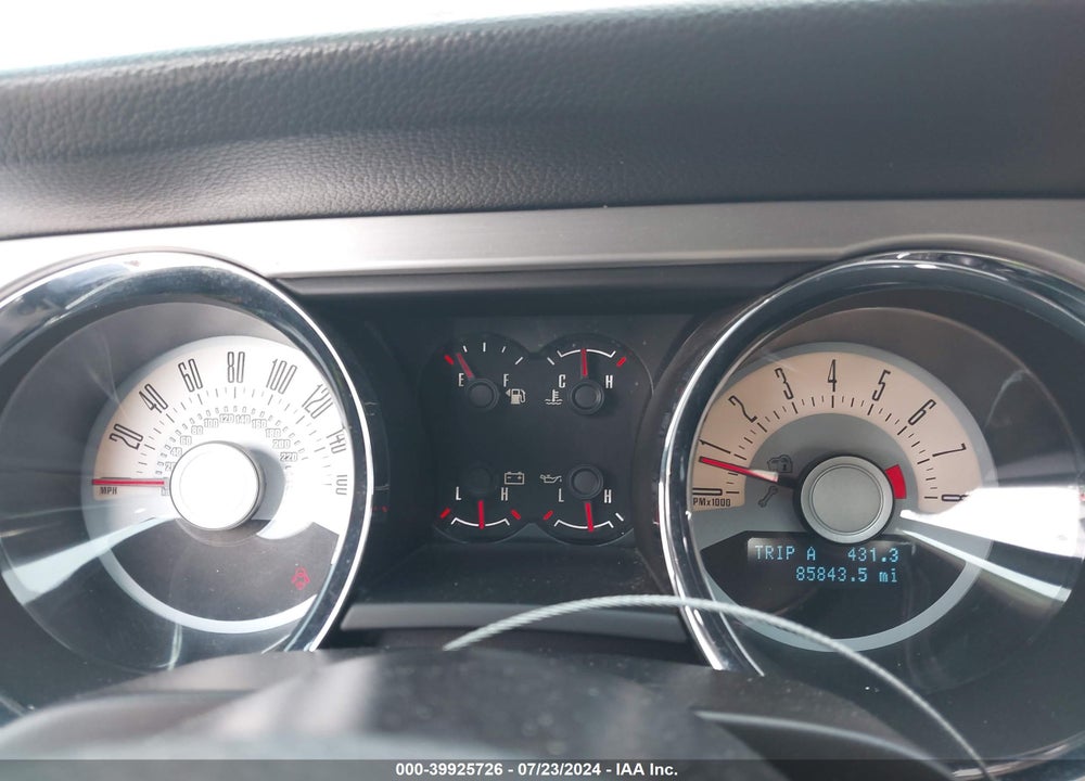 2011 FORD MUSTANG V6 PREMIUM VIN: 1ZVBP8AM0B5162315