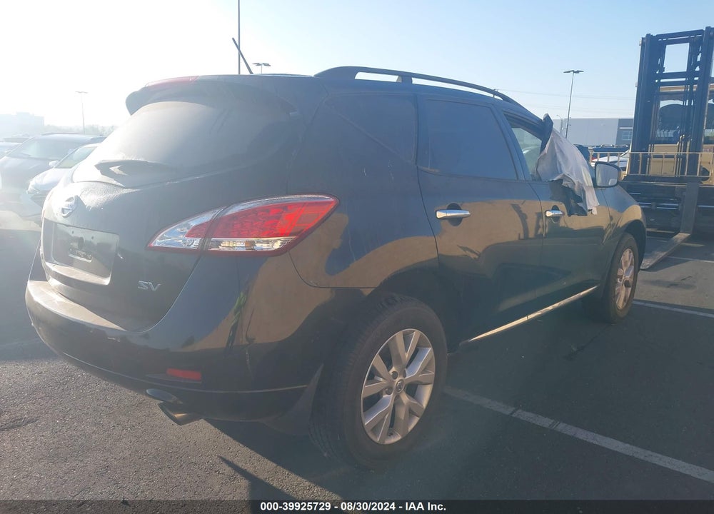 2014 NISSAN MURANO SV VIN: JN8AZ1MU3EW417134