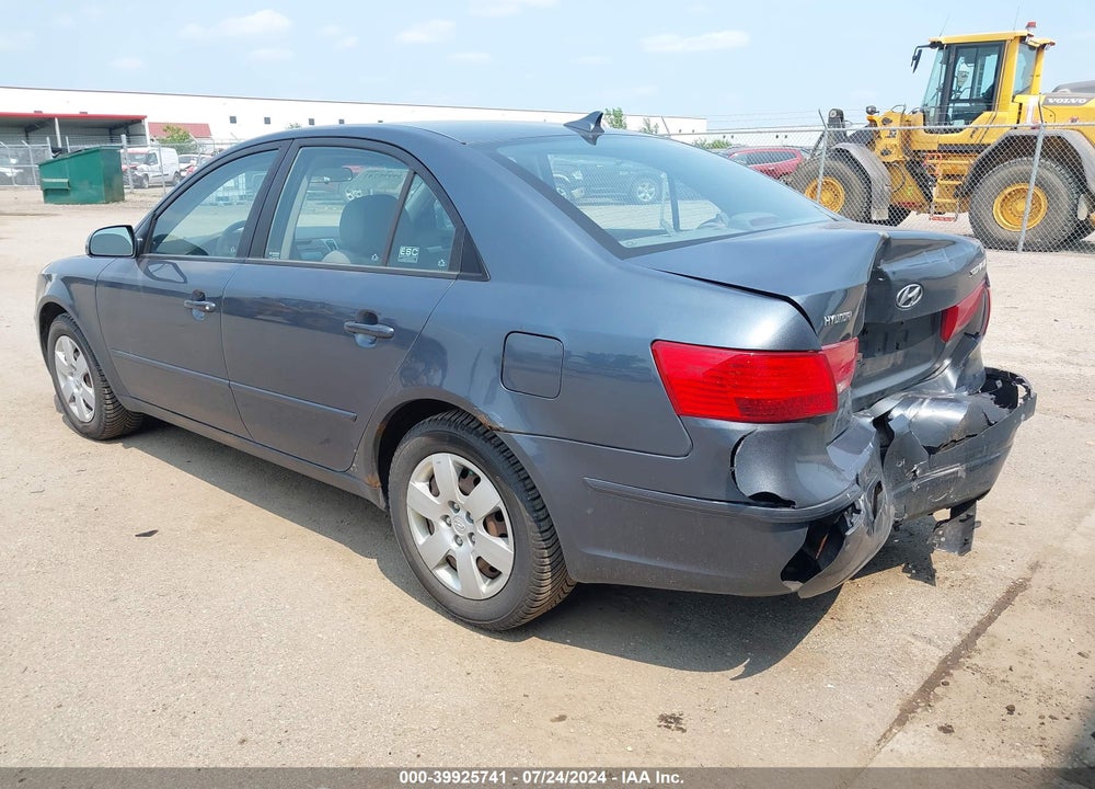 2009 HYUNDAI SONATA GLS VIN: 5NPET46C79H476171
