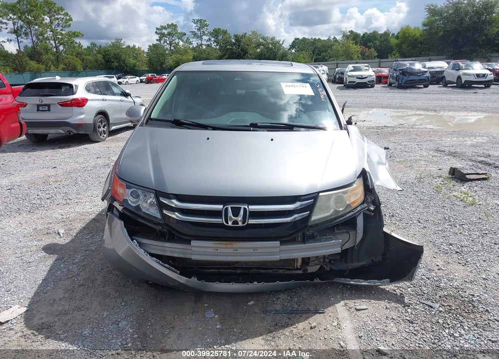 2016 HONDA ODYSSEY EX-L VIN: 5FNRL5H6XGB007411