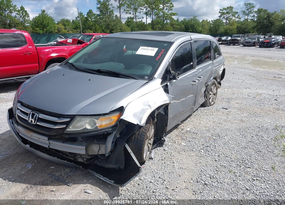 2016 HONDA ODYSSEY EX-L VIN: 5FNRL5H6XGB007411