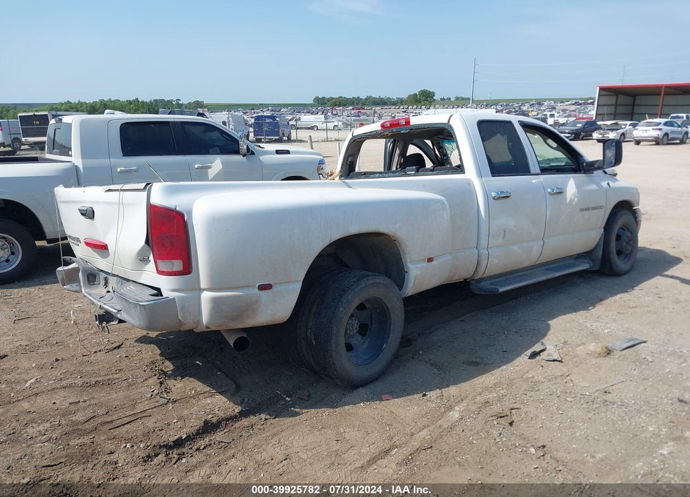 2003 DODGE RAM 3500 SLT/LARAMIE/ST VIN: 3D7MA48C73G825771