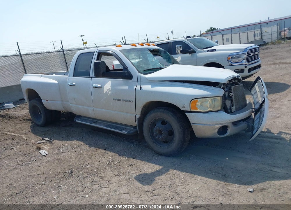 2003 DODGE RAM 3500 SLT/LARAMIE/ST VIN: 3D7MA48C73G825771