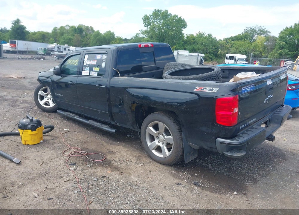 2017 CHEVROLET SILVERADO 1500 2LT VIN: 1GCUKREC7HF117957