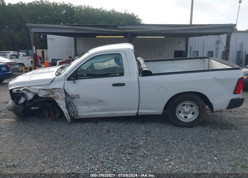 2019 RAM 1500 CLASSIC TRADESMAN REGULAR CAB 4X2 6'4 BOX VIN: 3C6JR6AG0KG500836