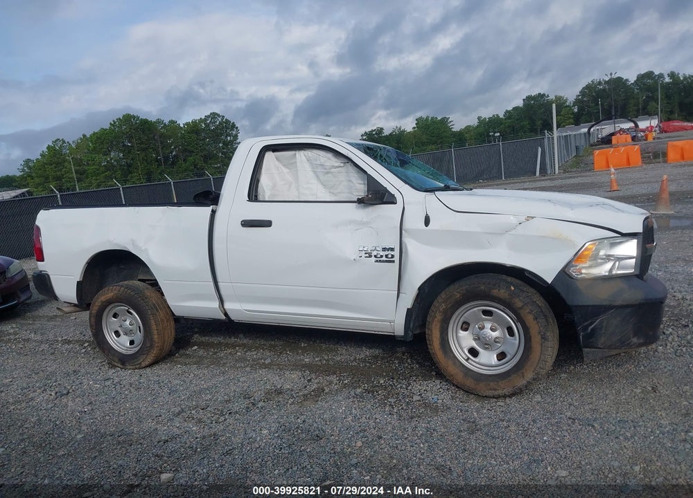 2019 RAM 1500 CLASSIC TRADESMAN REGULAR CAB 4X2 6'4 BOX VIN: 3C6JR6AG0KG500836