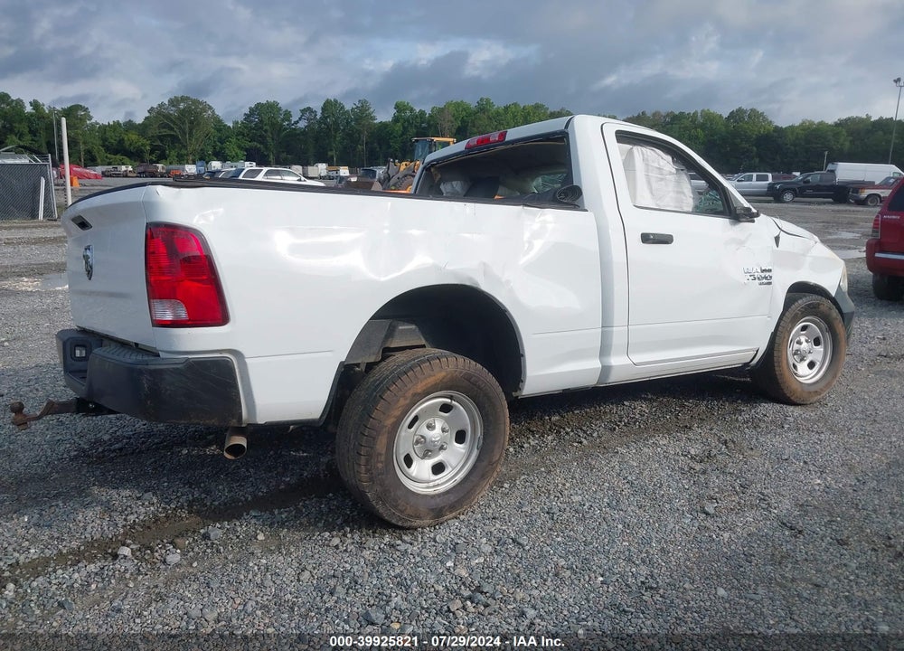 2019 RAM 1500 CLASSIC TRADESMAN REGULAR CAB 4X2 6'4 BOX VIN: 3C6JR6AG0KG500836