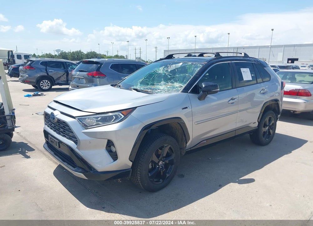 2019 TOYOTA RAV4 HYBRID XSE VIN: JTMEWRFV5KD519388