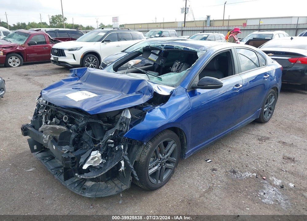 2021 KIA FORTE GT LINE VIN: 3KPF34AD6ME338848