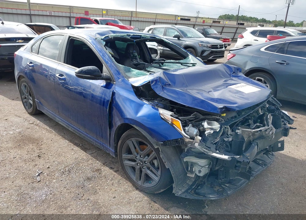 2021 KIA FORTE GT LINE VIN: 3KPF34AD6ME338848