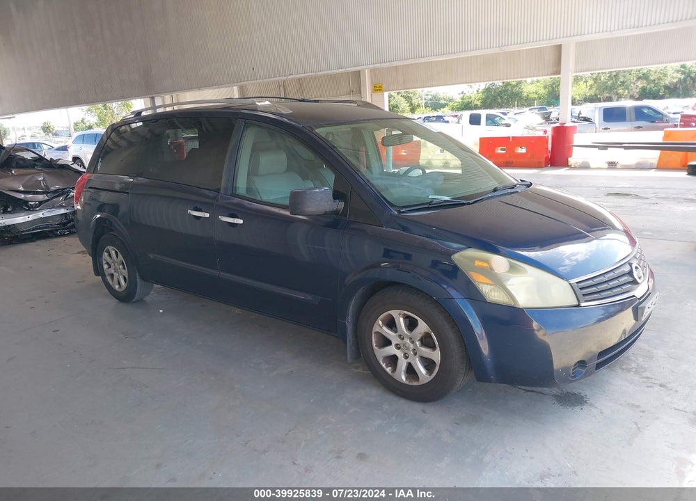 2008 NISSAN QUEST 3.5 SL VIN: 5N1BV28U58N116897