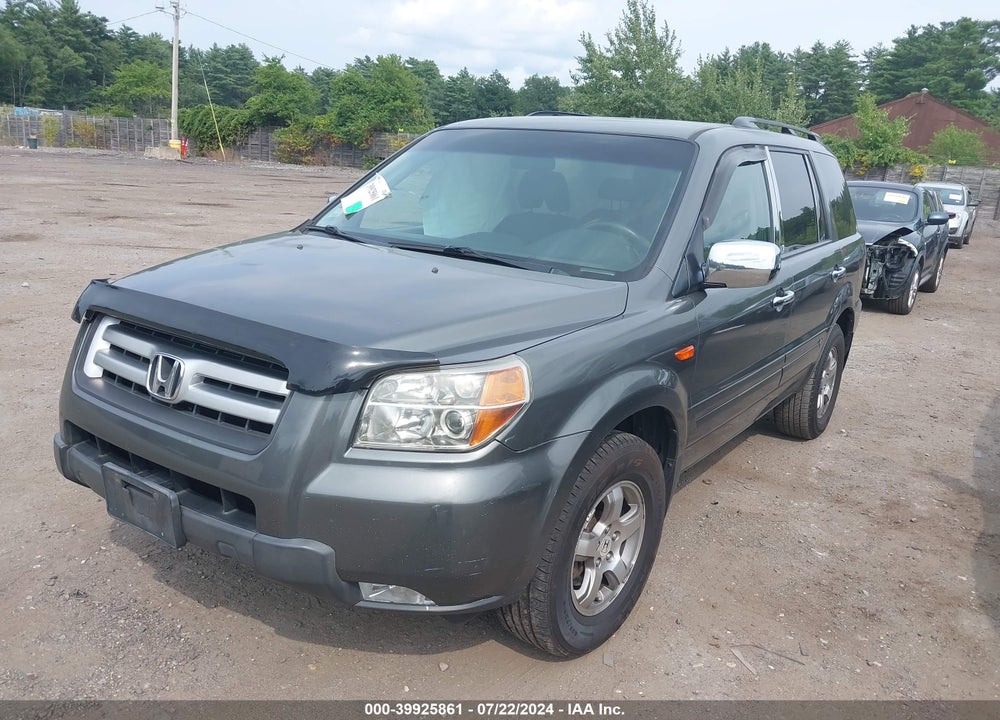 2007 HONDA PILOT EX VIN: 2HKYF18407H505239