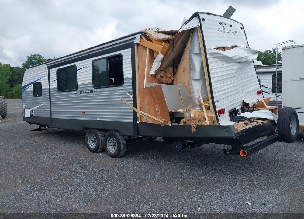 2021 AVENGER TRAVEL TRAILER VIN: 5ZT2AVSB9MB929792