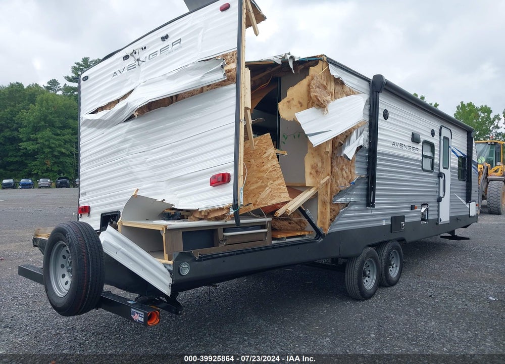2021 AVENGER TRAVEL TRAILER VIN: 5ZT2AVSB9MB929792