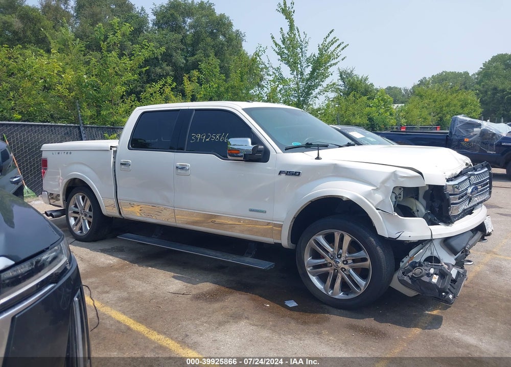 2013 FORD F-150 LIMITED VIN: 1FTFW1ET5DFD48347