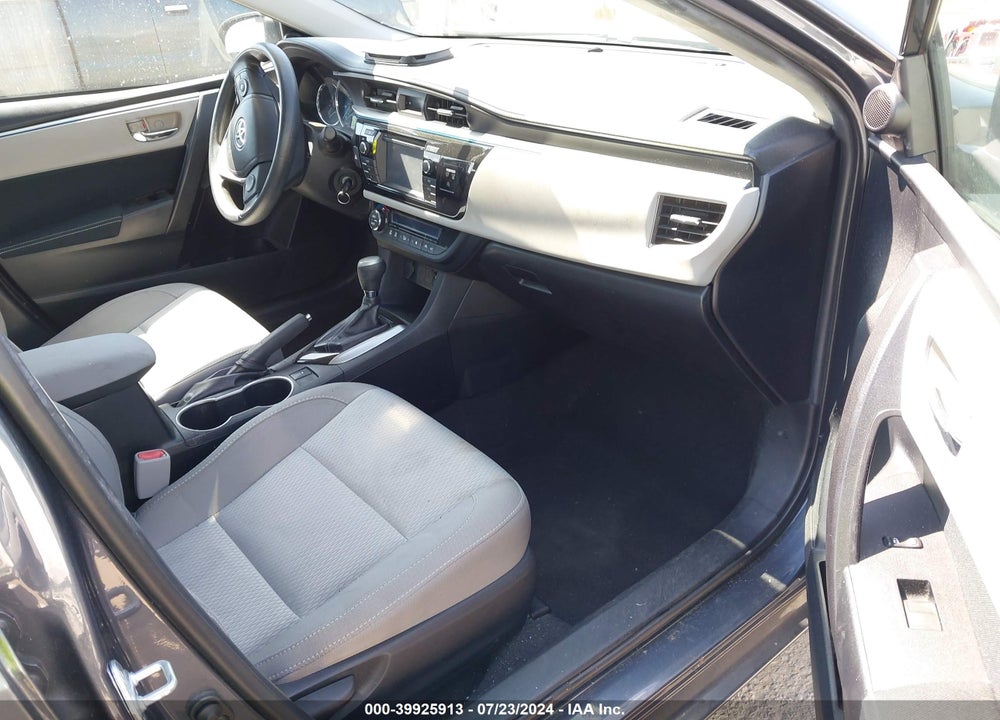 2016 TOYOTA COROLLA LE VIN: 2T1BURHE3GC577218