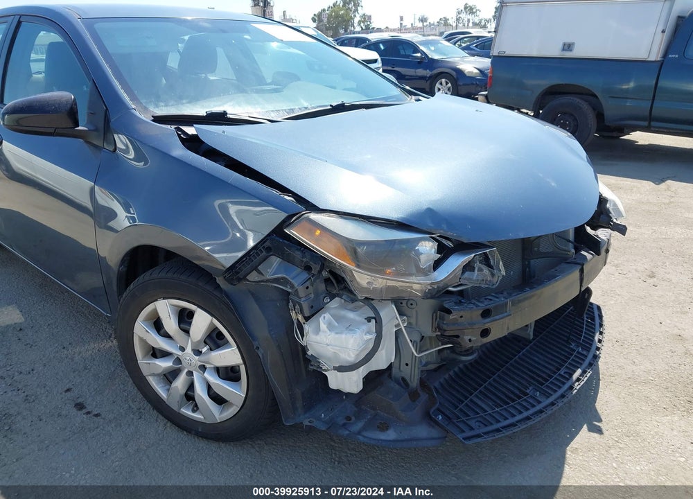 2016 TOYOTA COROLLA LE VIN: 2T1BURHE3GC577218